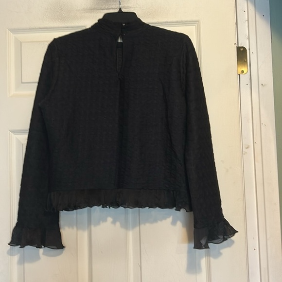 Blue Tassel Top Size Medium Black - Picture 5 of 7